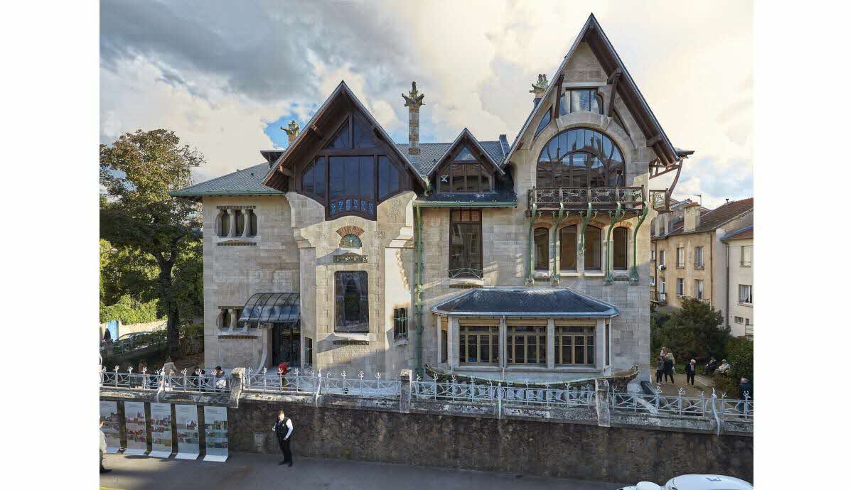 Architecture Art Nouveau vitraux